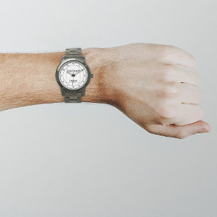 Relógio Marca Branca de Negócios no Men's Watch