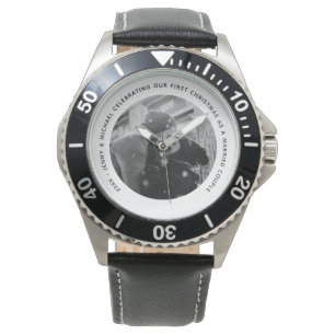 Relógio Maridos 11 anos de rua FOTO da esposa