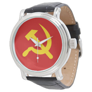 Relógio Martelo e foice do comunismo