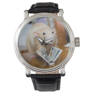 Relógio Marty Mouse, eu adoro ver