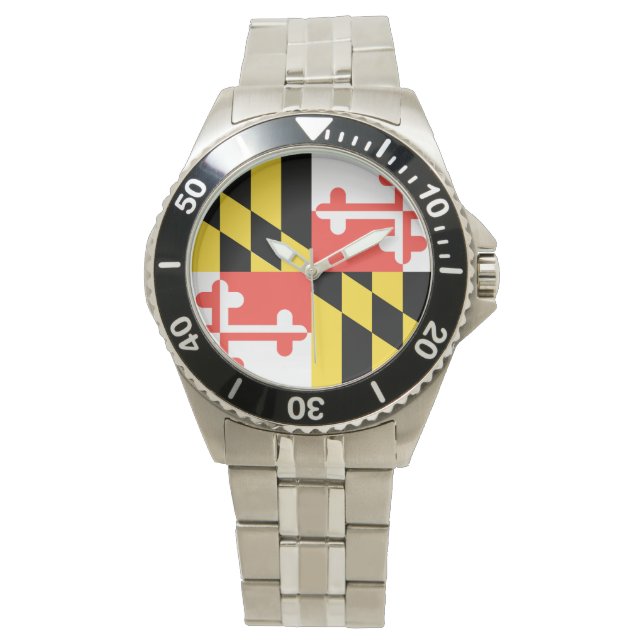 RELÓGIO MARYLAND FLAG (Frente)