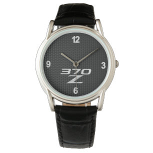 Relógio masculino 370Z - Fundo digital de fibra de