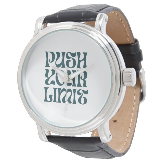 Relógio Masculino de Couro Vintage (Angular)