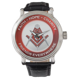 Relógio Masonic Watch Red