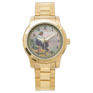 Relógio Matthew 14:22-23 Jesus se preza sozinho pelo mar