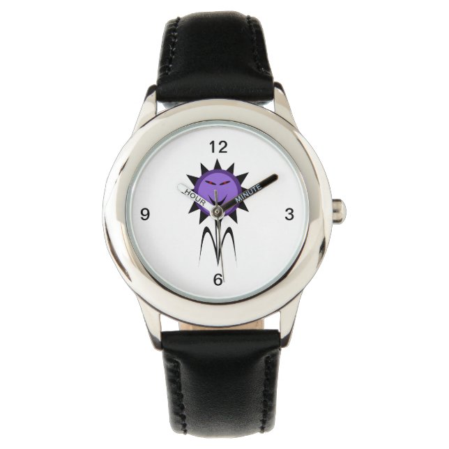 Relógio Mau Flower Kawaii Gótico Halloween Watch (Frente)