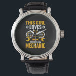 Relógio MechanicThis Girl Loves Her Mechanic<br><div class="desc">MechanicThis Girl Loves Her Mechanic</div>
