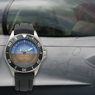 Relógio Medidor de Atitude de Aeronaves da Aviação