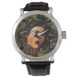 Relógio Medusa Cabeça Por Caravaggio