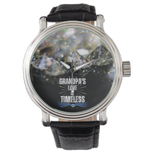 Relógio Melhor Avô Moderno Ever Diamond Keepsaokie Simples