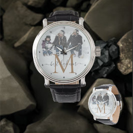 Relógio Melhor Pai De Sempre, Personalize Seu Nome, Foto