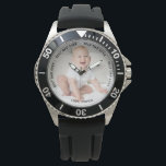 Relógio Melhor Pai já personalizado na Monitorização de Fo<br><div class="desc">O Melhor Pai ❤️. Surpreenda seu pai com este Dia de os pais com um relógio de fotos personalizado. Ele pode agora carregar seu filho favorito com ele em qualquer lugar que vá. O texto diz "Melhor Pai Nunca" com corações, e eu te amo... nome infantil. Personalize com sua foto...</div>