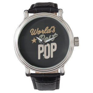 Relógio Melhor Pop do Mundo - Presentes Padre e Avô