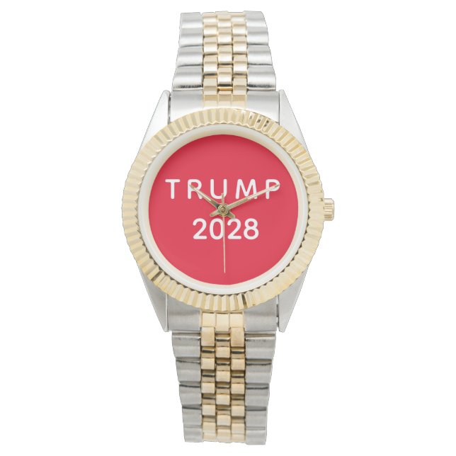 Relógio Melhor Presente Trump 2028 (Frente)