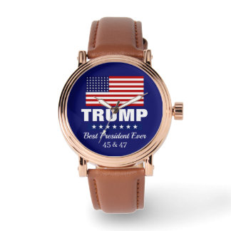 RELÓGIO MELHOR PRESIDENTE DONALD TRUMP DE TODOS OS TEMPOS 
