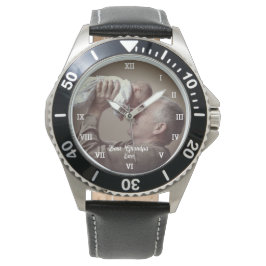 Relógio Melhor Vovô Já Personalizado Foto Cria Seu Próprio