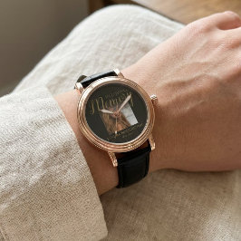 Relógio Memorial de Fotografias Personalizado