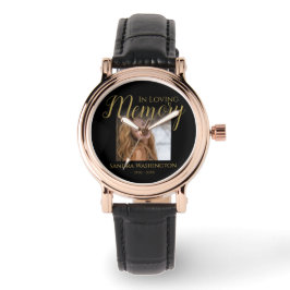 Relógio Memorial de Fotografias Personalizado