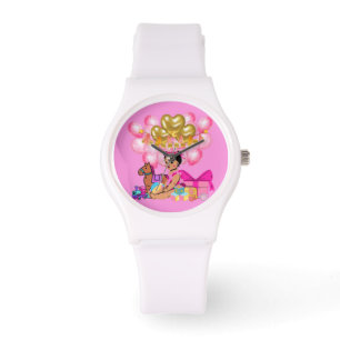 Relógio Menina Rosa