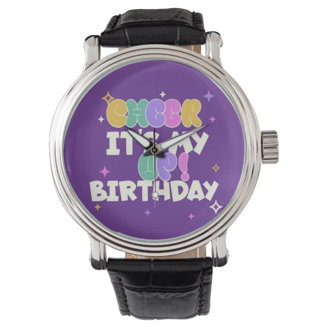 RELÓGIO MEN'S BIRTHDAY CHEER UP SILVER EWATCH  (Frente)