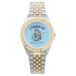 RELÓGIO MEN'S DADDY CHEER UP TWO TONE GOLD PLATED WATCH