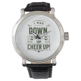 RELÓGIO MEN'S NOW I'M UP CHEER UP SILVER EWATCH 