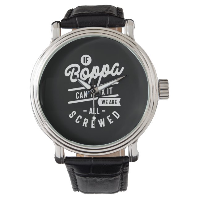 Relógio Mens Se Boppa não conseguir consertar o presente d (Frente)