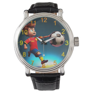 Relógio "Meta Bound: The Animated Boy's Perfect Kick"