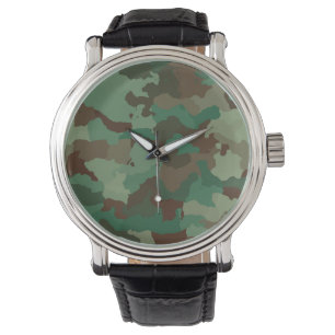 relógio militar de camuflagem