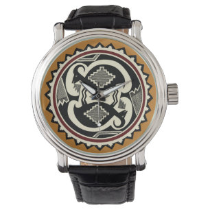 Relógio Mimbres Tribal Spirs Wristwatch