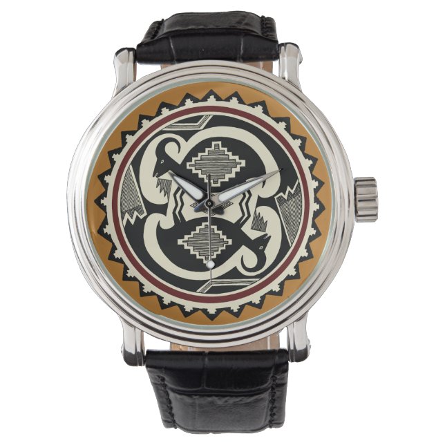 Relógio Mimbres Tribal Spirs Wristwatch (Frente)