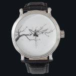 Relógio Minimal Japanese Tree Branch eWatch Watch<br><div class="desc">Elegant minimal tree branch inspired by Japanese nature art. A simple and calm design perfect for lovers of nature and minimal aesthetics.</div>