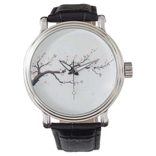 Relógio Minimal Japanese Tree Branch eWatch Watch (Frente)