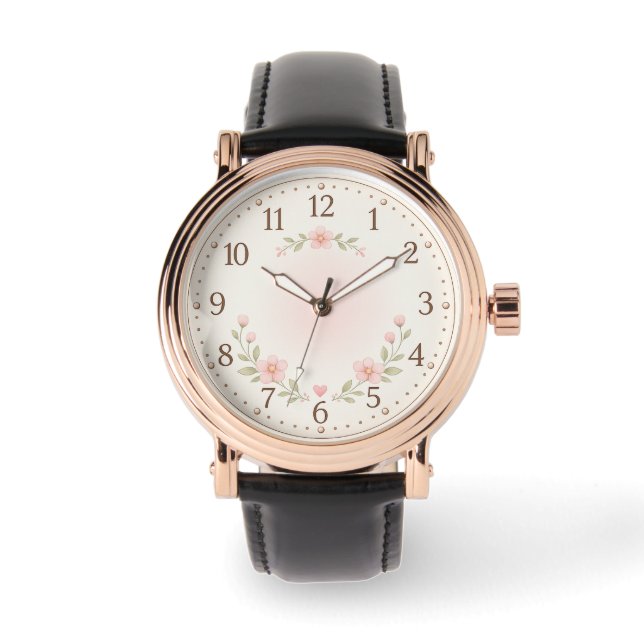 Relógio Minimalist Motivational Wrist Watch (Frente)