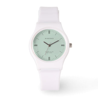 Relógio Minimalista Blush Élan - Verde Mist