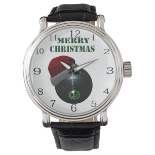 Relógio "Minimalistas Bowls Feliz Natal"
