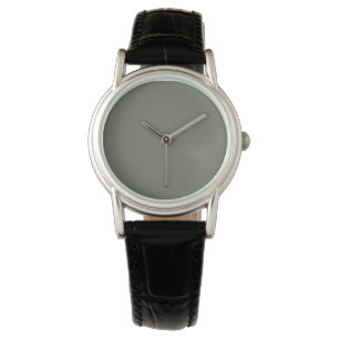 Relógio Mínimo Moss Green Watch Face - Personalizável