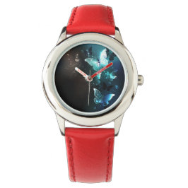 Relógio Mint Night Butterflies