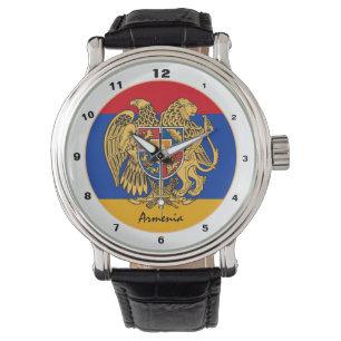 Relógio Moda de tendências armênia Flag e Armênia /desi