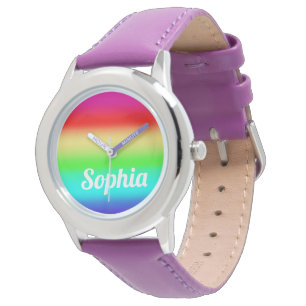 Relógio Modelo bonito conhecido personalizado meninas do
