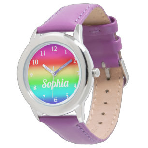 Relógio Modelo bonito conhecido personalizado meninas do