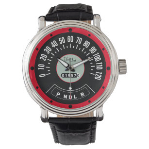 Relógio Modelo do Velocímetro Clássico do Carro Vintage 19