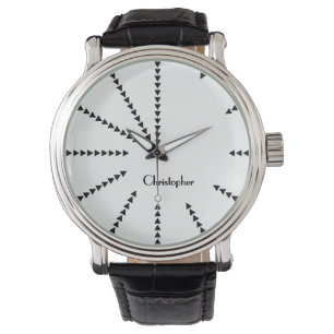 Relógio Moderno Design único - Homens Elegantes Legal