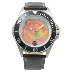 Relógio Moderno - Sinal Zodiac - Cota ARIES   Elemento Fog
