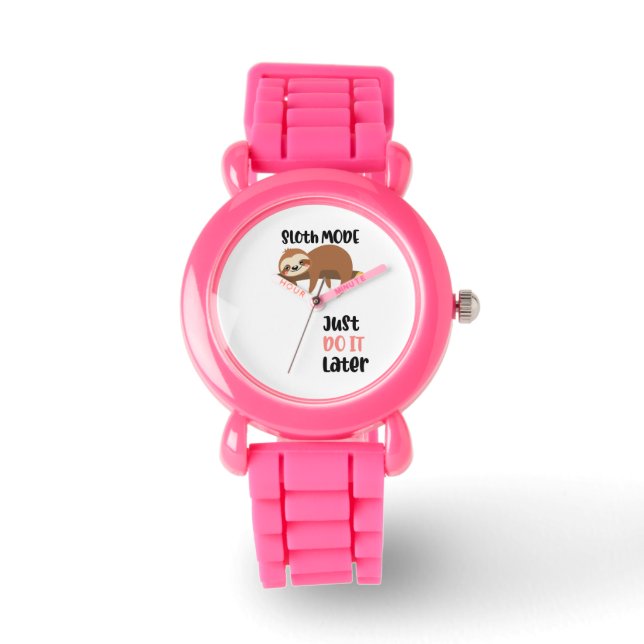 Relógio Modo Leve, faça isso mais tarde (Frente)