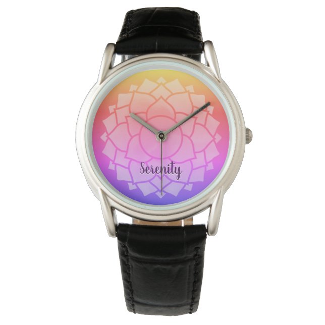 Relógio Módulo Personalizado de Nome Personalizado do Desi (Frente)