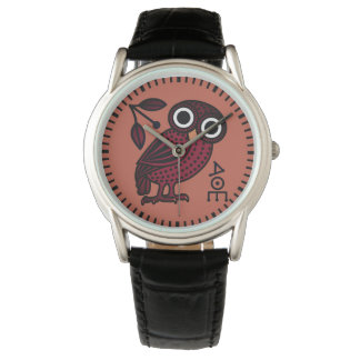 Relógio Moedas de Tetradrachm da Grécia Antiga Owl Anciona