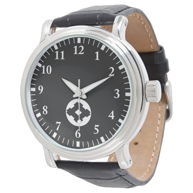 Relógio Moldura de arroz hombita (Angular)