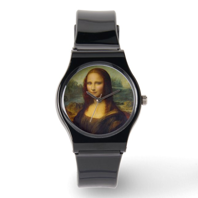 Relógio Mona Lisa Leonardo da Vinc (Frente)