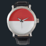 Relógio Mônaco Montre - Mônaco Watch<br><div class="desc">Mônaco Montre - Mônaco Watch - Monco Flag é um presente de excelente para aqueles que amam Monco. As cores da bandeira Monco são vermelhas e brancas.</div>